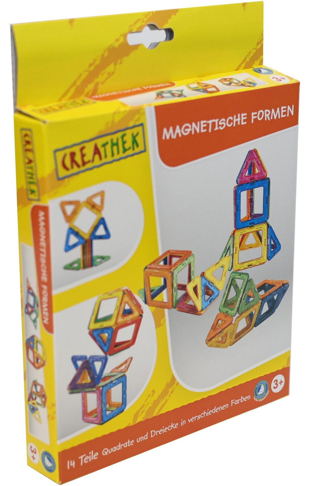 Creathek Magnetische vormen, 14 stuks