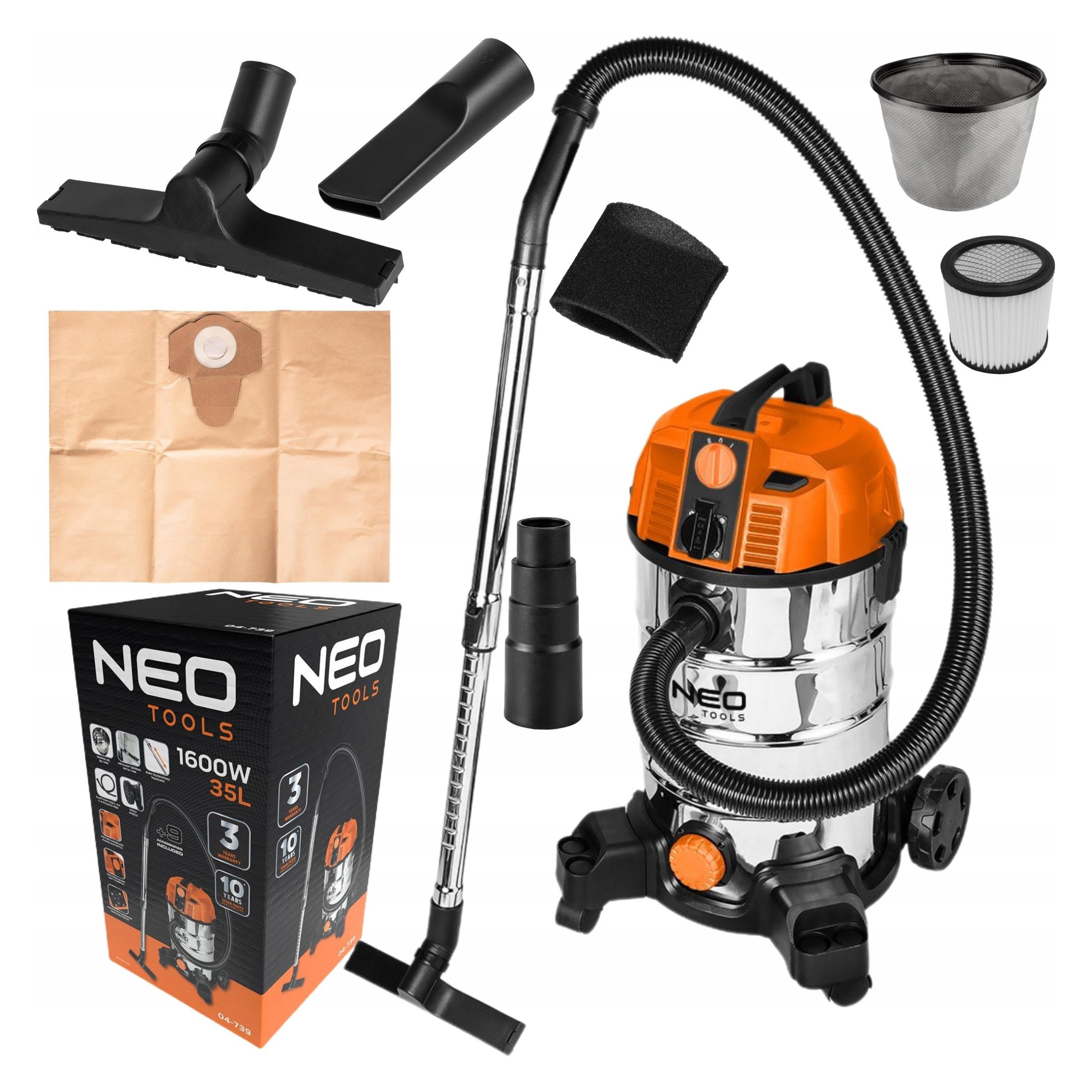 No Name Staubsauger 1600W 35l (Nass-Trockensauger) (04-739)