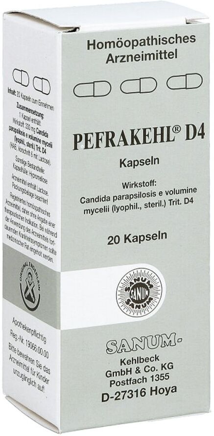 Pefrakehl Kapseln D4