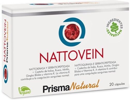 Prisma Natural Prisma Nattovein 20 Capsulas
