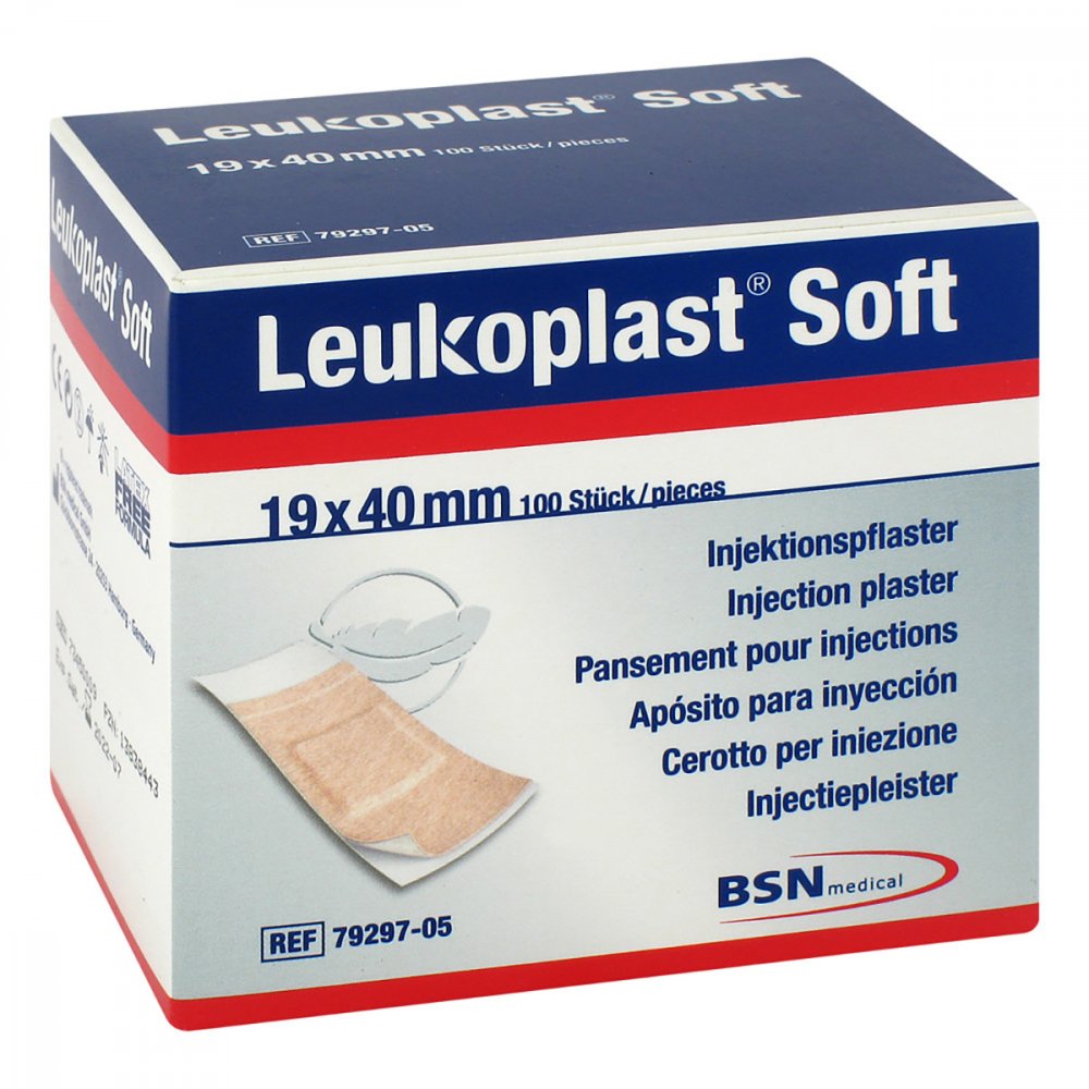 BSN medical GmbH Leukoplast Soft Injektionspfl.strips 19x40 mm 13838443