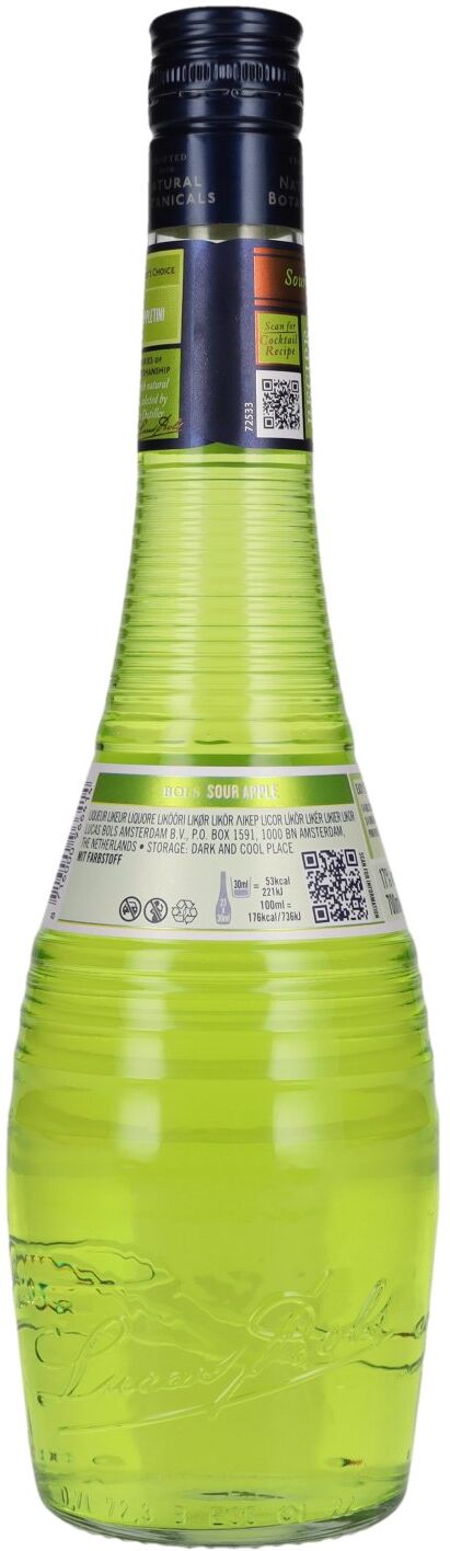 Bols Sour Apple Liqueur 17% Vol. 0,7l