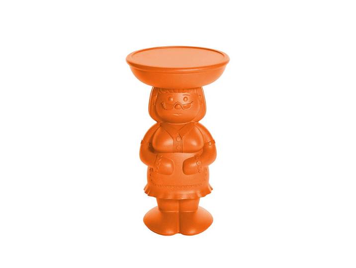 SLIDE table basse AMANDA (Pumpkin orange - Polyéthylène)