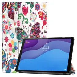 Lobwerk Cover für Lenovo Tab M10 2nd 2020 TB-X306F TB-X306X 10.1 Zoll Tablethülle Schlank mit Standfunktion und Auto Sleep/Wake Funktion