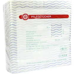 PFLEGETÜCHER 32x34 cm 50 St Tücher