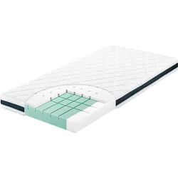 Matratze CUBIX (BT 140x70 cm) - weiß - BT 140x70 cm