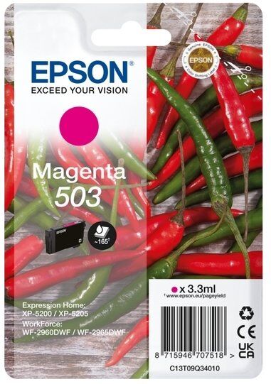 Epson T503 Blækpatron, Magenta