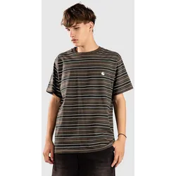 Carhartt WIP Bronson T-Shirt bronson stripe / cypress Gr. S