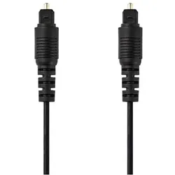 Nedis CAGB25000BK10 Toslink digitales Audiokabel, 1 Meter