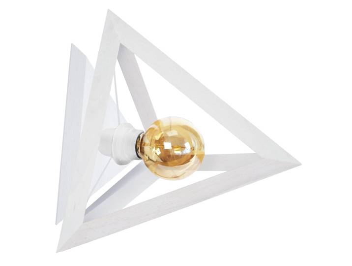 Applique pyramide bois blanc