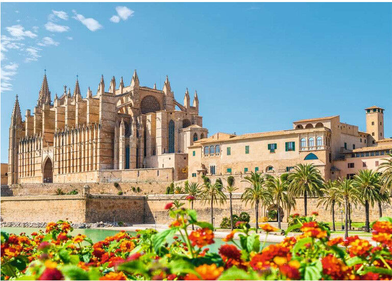 Puzzle 1000 pcs La cathédrale de Majorque - Ravensburger