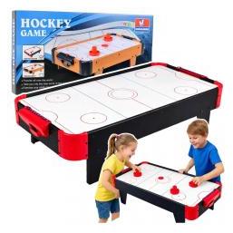 Lean Toys Mini-Airhockey-Tischspiel für Kinder, Schwarz (15792640)