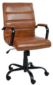 Flash Furniture Mid-back LeatherSoft Executive Swivel Office Chair
