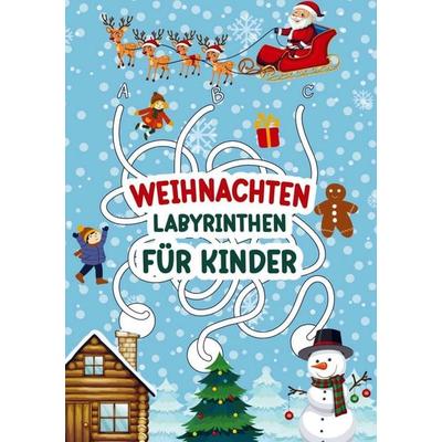 Labyrinthen für Kinder - Weihnachten!, Taschenbuch von Buch & Buch, Bookmundo, 978-94-038-1752-1