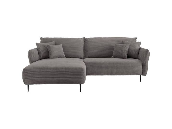 Wohnlandschaft Vanilla Grau Cord