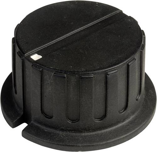 SCI PN-38A(6.4mm) PN-38A(6.4mm) Drehknopf mit Zeiger Schwarz (Ø x H) 34.8mm x 18mm