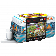 eurographics Puzzle - Camper Trailer Tin - 550 Teile 301312