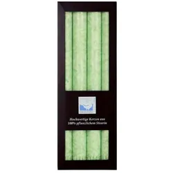 Stearin Stabkerze Set - mint