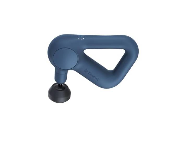 TheraGun Relief Handmassagegerät - Einfach, bequem, leicht, für tägliche Schmerzlinderung in Nacken, Rücken, Bein, Schulter und Körper (Marineblau)