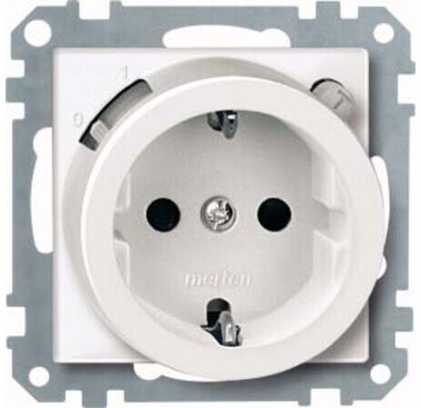 Merten Prise FI encastrée pwgl Schuko BRS 233819 (233819)