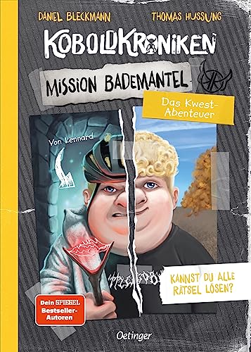 Daniel Bleckmann - KoboldKroniken. Mission Bademantel: Das Kwest-Abenteuer von Lennard. Interaktives Lese- und Rätselabenteuer mit Escape-Elementen für Kinder ab 9 Jahren - Preis vom 11.10.2026 03:10:56 h