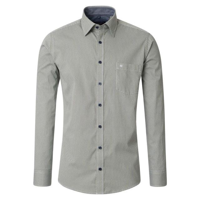 Casamoda Heren overhemd 444305400 300 green milieu