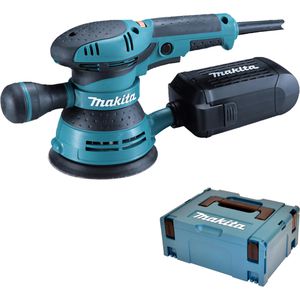 Makita Exzenterschleifer BO5041J, 125mm Ø, 300 W, mit Koffer
