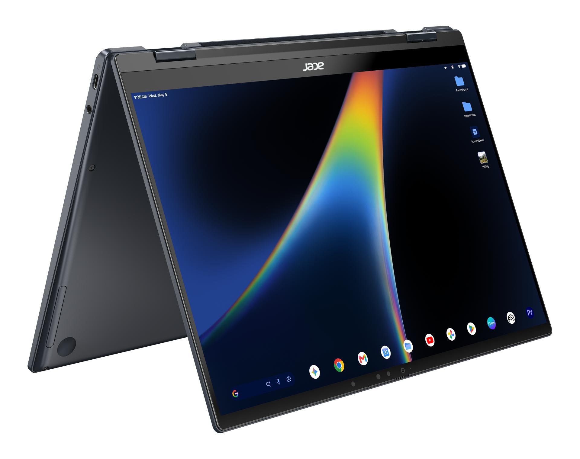Acer Googlebook GP714-91N-51HS 14 Zoll Laptop Intel Core Ultra 5 325 16 GB RAM 512 GB SSD Googlebook OS Elemental Blue