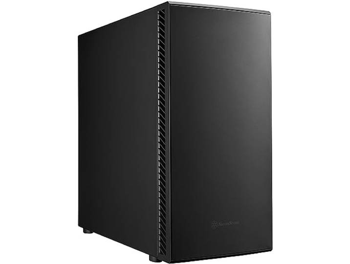 SilverStone SST-SEQ1B-Silent mid-tower behuizing met geluidsisolatie