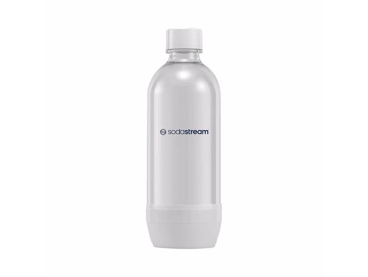 Sodastream 1x 1L Kunststoffflasche Regular white DWS – Wassersprudler Zubehör – weiss