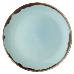Dudson Churchill Harvest Turquoise Teller Flach Coupe 21.7cm