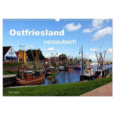 Ostfriesland verzaubert! (Wandkalender 2027 DIN A3 quer), CALVENDO Monatskalender