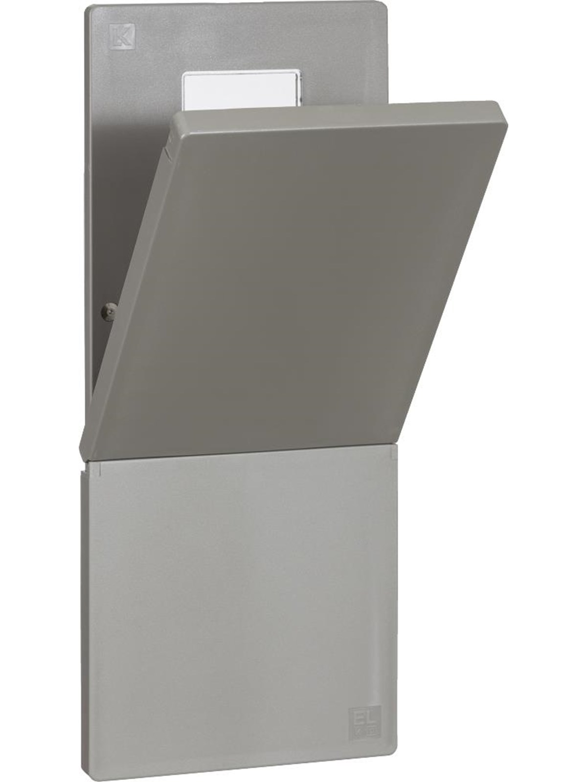 LK front doors with sealing strip without reading pane dark
