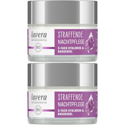 Lavera straffende Nachtpflege dt 2x 2x50 ml Nachtcreme