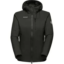 MAMMUT Damen Funktionsjacke Rime IN Hooded Jacket Women, Größe XL in Schwarz Schwarz