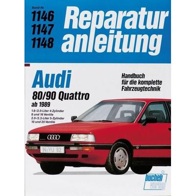 Audi 80 / 90 Quattro (ab 1989), Paperback von , Bucheli, 978-3-7168-1852-7