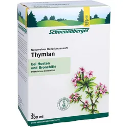 Thymian naturreiner Heilpflanzensaft Schoenenberger