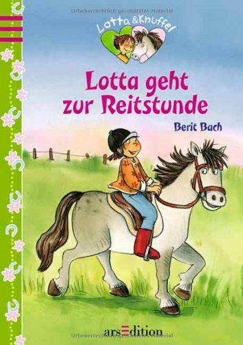 Berit Bach - Lotta und Knuffel - Lotta geht zur Reitstunde - Preis vom 09.10.2026 07:28:09 h