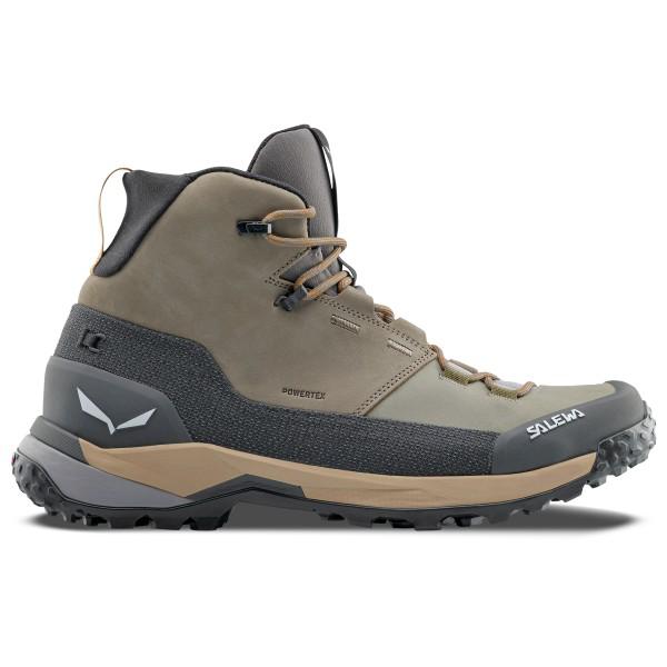 Salewa - Puez Leather Mid PTX - Wanderschuhe EU 44,5 grau