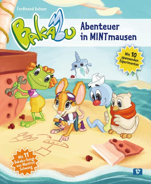 Ferdinand Auhser - Bakabu - Abenteuer in MINTmausen: Kinderbuch: Mit 10 spannenden Experimenten / Kinderbuch - Preis vom 19.10.2026 19:33:35 h