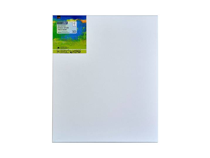 Oecoplan Keilrahmen 3D Weiss 60 × 50 cm