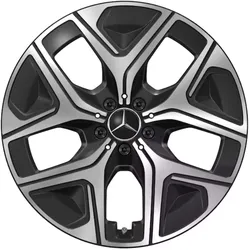 Mercedes-Benz GLC X540 Leichtmetallfelge 5-Loch-Rad Schwarz 20 Zoll Vorderachse