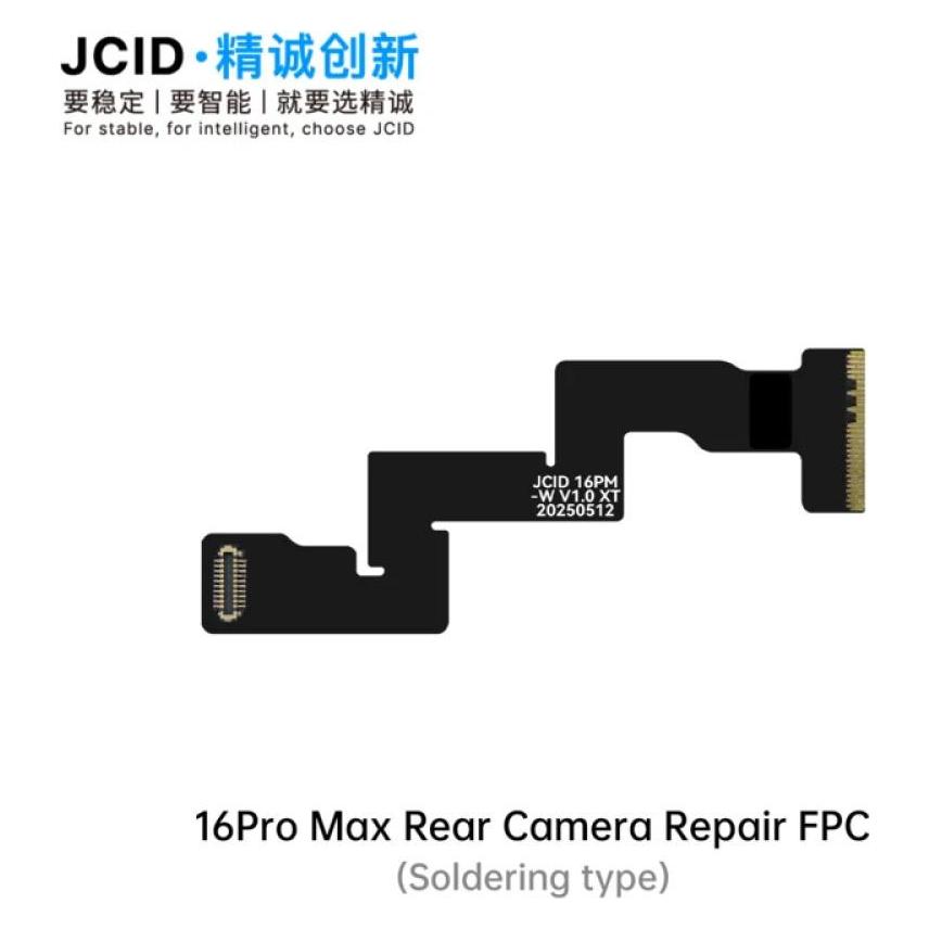JCID Frontkamera-Reparatur (FPC/Felx) für iPhone 16 Pro Max (Löten erforderlich) (Apple iPhone 16 Pro) (67342350)