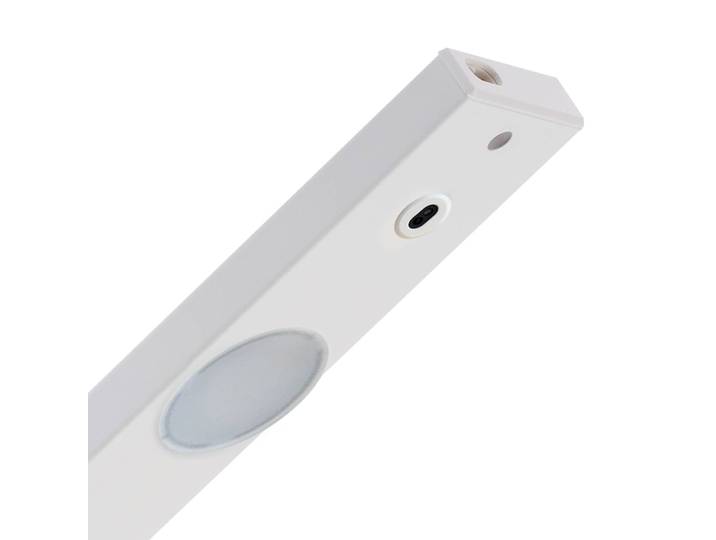 LED meubelverlichting Peppa Sensor, 55cm, wit Sensor, wit / opaal, Keuken, Aluminium, Modern, kastverlichting