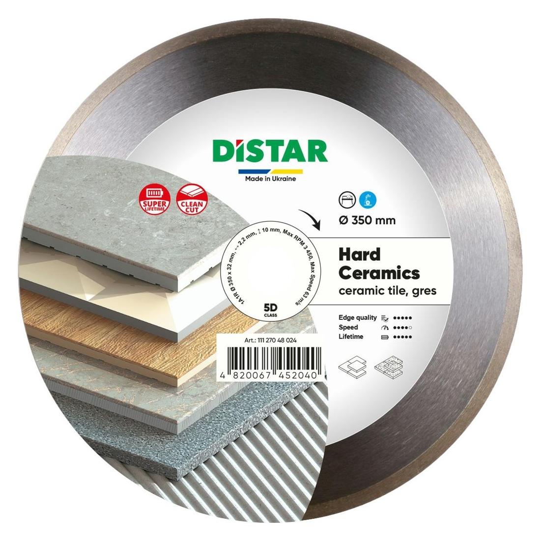 Distar DIAMOND BLADE HARD CERAMICS 350 x 2.2 x 10 x 32 (1038473)