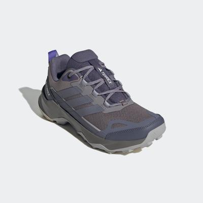Wanderschuh ADIDAS TERREX "SKYCHASER AX5", Damen, Gr. 37, beige (taupe oxide, preloved violet, glory grau), Synthetik, Textil, Schuhe Wanderschuh, Outdoor-Schuh, Multifunktionsschuh