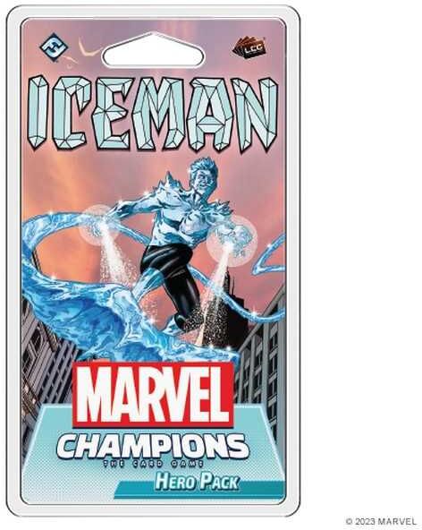Fantasy Flight Games Marvel Champions: Iceman Hero Pack for Marvel Champions: The Card Game