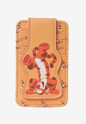 Women's Disney Winnie the Pooh Tigger Orange Slim Card Holder Wallet Slim ID Case by Disney in Orange (Size ONE SIZE)