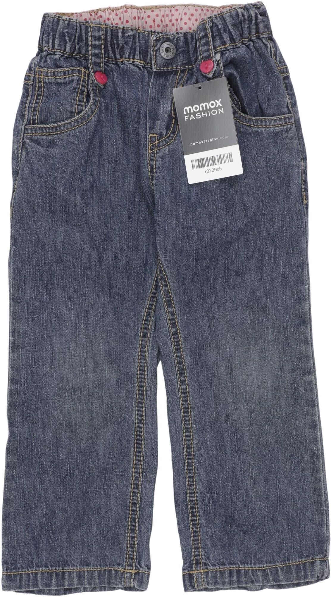 Me Too Mädchen Jeans, Blau, Gr. EU 98, Baumwolle - Second Hand