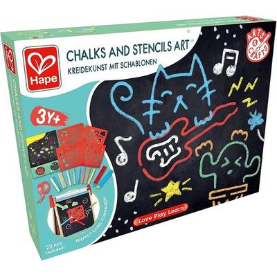 Hape Kreidekunst mit Schablone